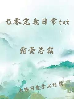 七零宠妻日常txt