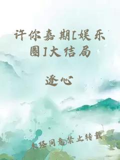 许你嘉期[娱乐圈]大结局